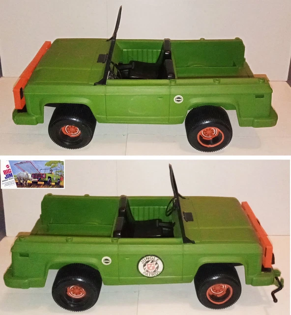 Big jim - outfit camping 8668- Vintage toy mint in box - Mattel - 80's