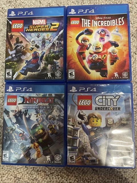 LOTE DE JUEGOS LEGO PS4 JUEGOS INCLUIDOS Ninjago, Marvel - Main Image