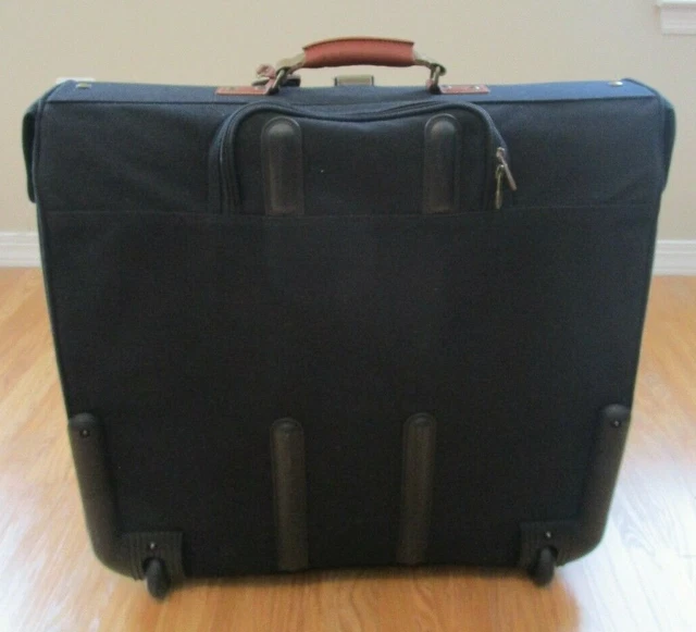 TUMI DAKOTA Black Ballistic Nylon WHEELED DELUXE GARMENT BAG Luggage 10