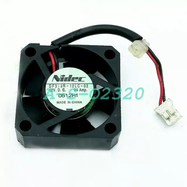 new NIDEC DF310R-12LC-02 3010 3CM DC 12V 0.04A 2 Line Silent Cooling Fan