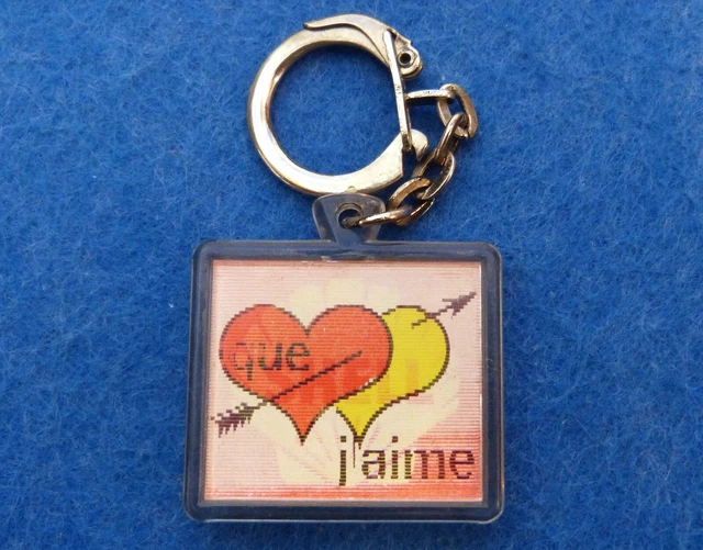 PORTE-CLÉS VISIOMATIC - SHELL "que j'aime" - FREISS & Cie - Strasbourg