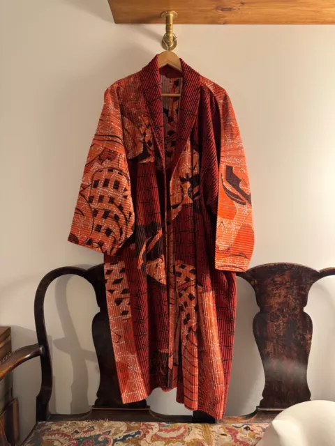 ISSEY MIYAKE Homme Plisse X Haru kimono Red