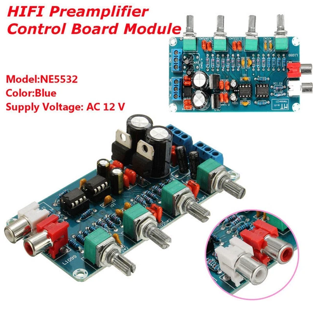 Préamplificateur Audio Carte Préampli Audio HiFi OPA2604 AD827 | Pour Ampli DIY | Contrôle De Tonalité Haute Fidélité Ampli DIY Hi-Fi Préamplificateur Audio Carte Préampli Audio HiFi OPA2604 AD827 | Pour Ampli DIY | Contrôle De Tonalité Haute Fidélité Ampli DIY Hi-Fi