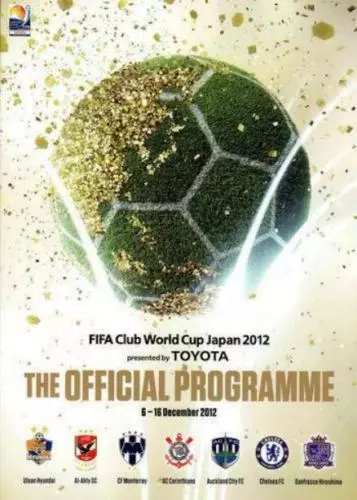 Club World Cup Japan 2012 Including Chelsea Official Tournament Programme