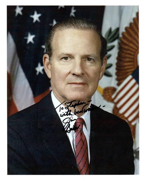 SECRETARY OF STATE signed by JIM BAKER (personalized)