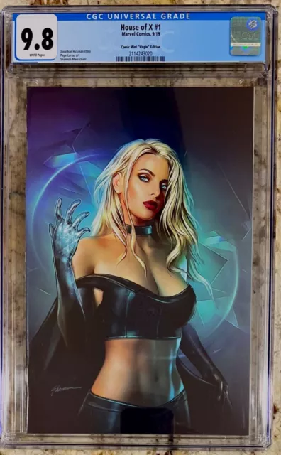 House Of X #1 CGC 9.8 Marvel 2019 Shanon Maer Virgin Variant Emma Frost Limited