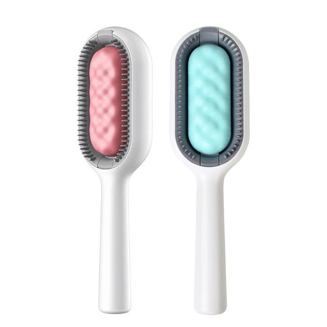Pet Hair Remover Dog Cat Comb Grooming Massage Deshedding Self Cleaning Brush