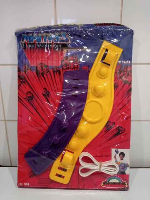 Ceinture Maîtres De L'Univers Delavennat 1983 Mattel Vintage