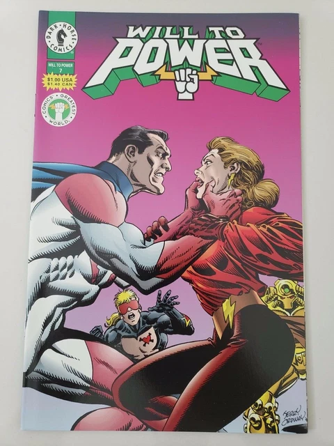 Will To Power #1-12 (1994) Dark Horse Comics Titan! X! Full Complete Series 9