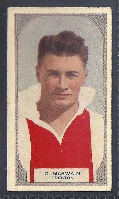 HOADLEYS-VICTORIAN FOOTBALLERS (51-100) 1938-#066- PRESTON - McSWAIN