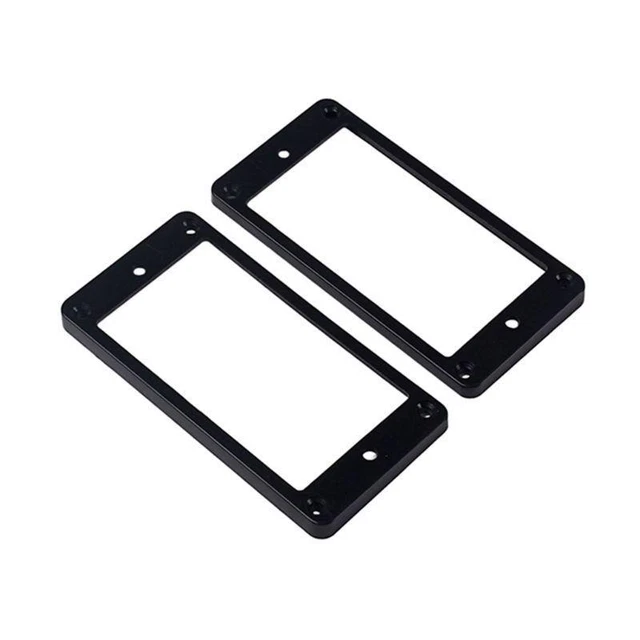 Metal Humbucker Pickup Cover Mounting  Curved Tapered for Electric Guitar