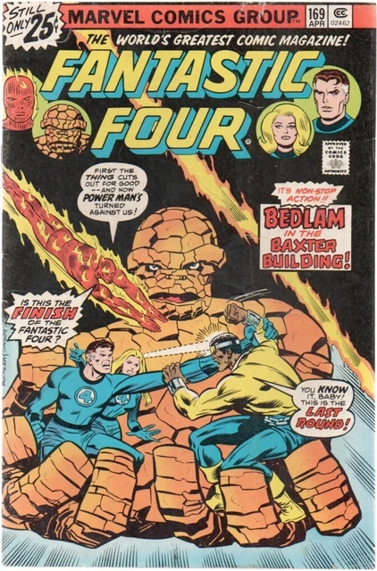 FANTASTIC FOUR #169 (1976), Luke Cage (Power Man), Human Torch, the Thing