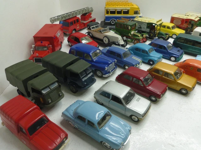 1/43 Renault Lot Voiture Solido Norev Ixo Uh .......... 2