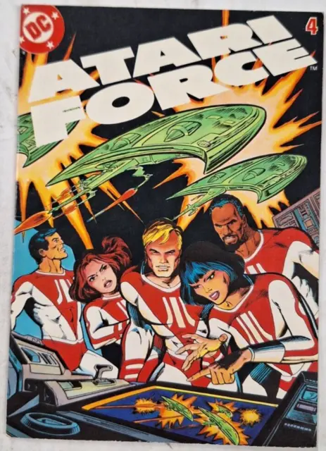 ATARI FORCE VOL 1 #4 (1981) 7"x5" promotional mini  giveaway for Atari 2600