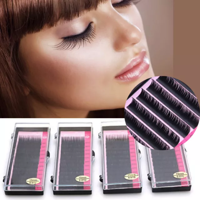 100% Mink Blink Lashes Tray Lash B C D J Curl For Individual Eyelash Extension