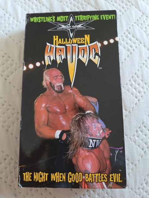 WCW HALLOWEEN HAVOC 1998 VHS Hulk Hogan Ultimate Warrior