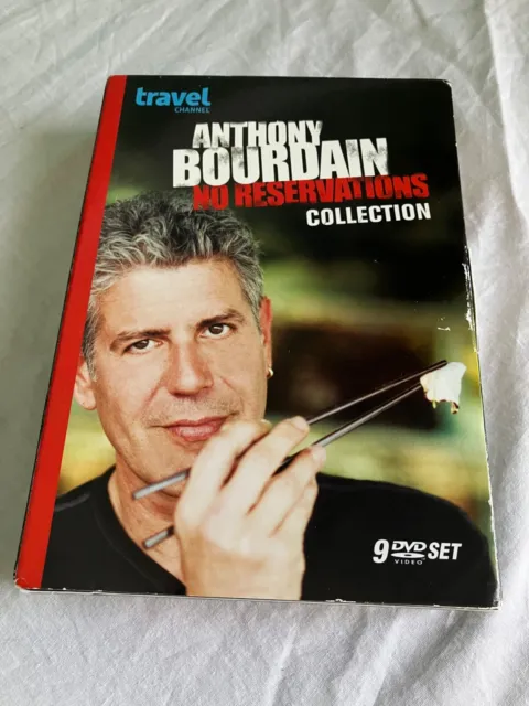 ANTHONY BOURDAIN NO RESERVATIONS 9 DISC DVD COLLECTION - Missing Disc 3