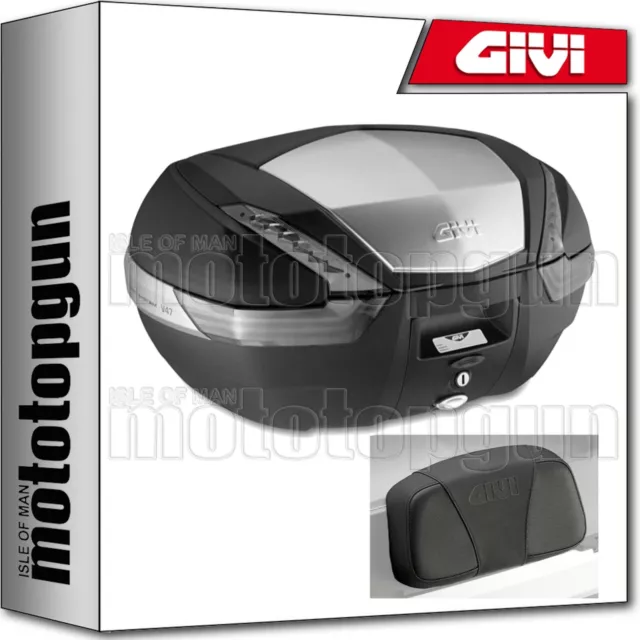 Givi Topcase Monokey + Ruckenlehne V47Nt