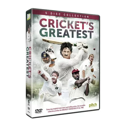 Cricket's Greatest DVD (2015) Allan Donald cert E 5 discs FREE Shipping, Save £s