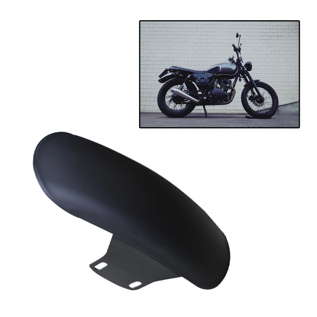 US 1PC Cafe Racer Front Fender Splash Mud Dust Guard Mudguard Motor Accessories