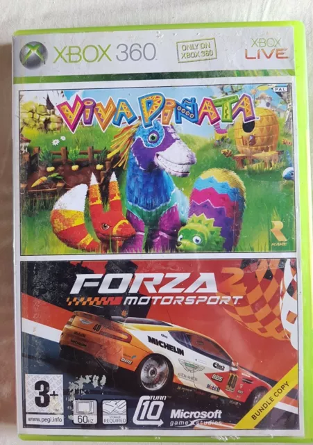 Viva Pinata and Forza Motorsport 2 - A 2 dischi gioco bundle (Xbox 360) ex con