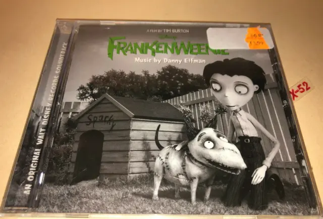 Disney Frankenweenie CD soundtrack Danny Elfman score Tim Burton ost 22 Tracks
