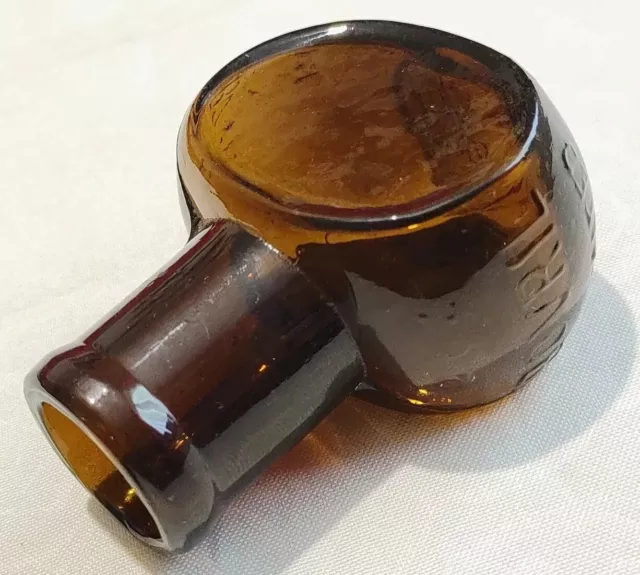 Crude Chocolate Brown Colour Bovril Meat Extract Bottle.