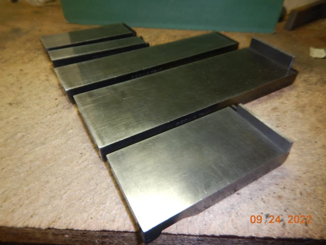 Several Sine Plates From A Metal Shaper Machine Shop Machinist Jig Fixture