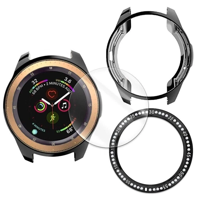 HD Screen Protector Case Bezel Ring Cover for Samsung Galaxy Watch 42mm SM-R810N