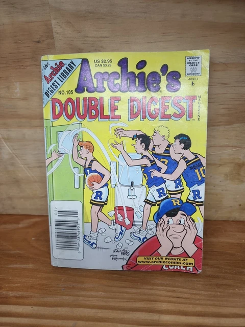 Vintage Archie's Double Digest Magazine #105 Archie 1998