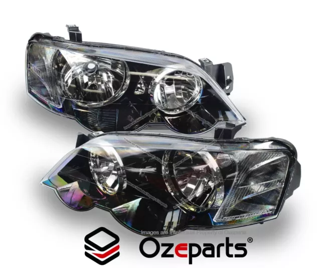 Set / Pair LH+RH Head Light Lamp For Ford BA BF Falcon XR6 XR8 FPV GT Typhoon