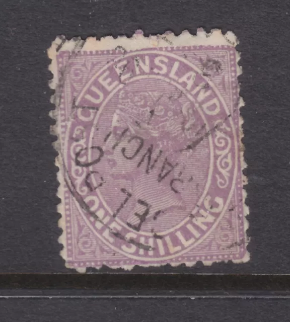 Qld:  1882  2Nd Sideface Qv  1/ Mauve?   Sg 173-4?   F.used..