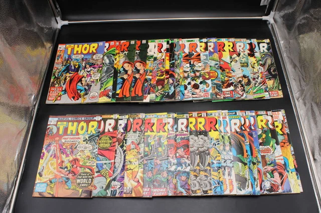 The Mighty Thor Marvel Comic Book Lot (42) Mid-Grade ZJ2295