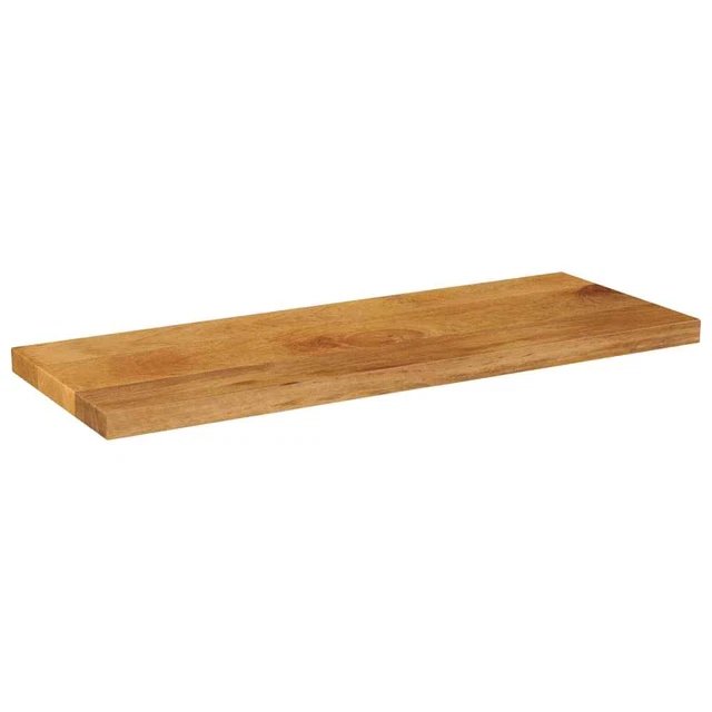 TABLE TOP 90X30X3.8 cm Rectangular Solid Wood Mango £71.60 PicClick UK