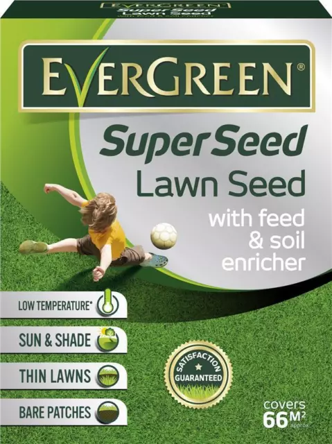 Scotts Evergreen Super Seed 2 kg 66m2 Futter- & Bodenanreicherer 119458 2