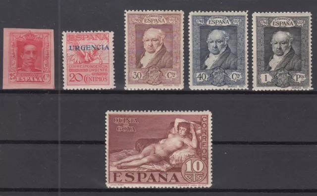 Kh18150/ Spain – 1922 / 1939 Mint Semi Modern Selection – Cv 145 $