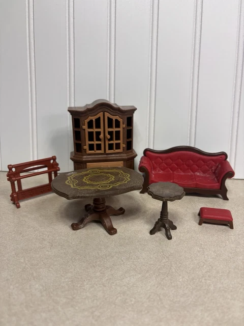Playmobil Victorian Living Room Set (5310) plus Victorian Nursey/Bedroom Items