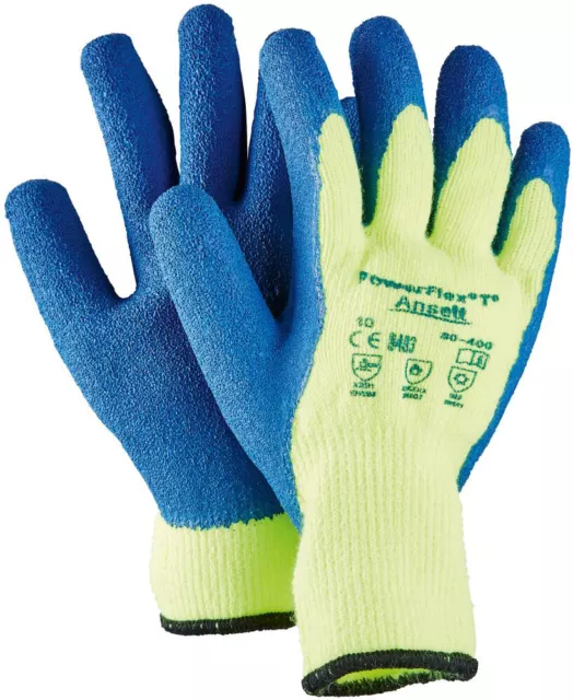 Ansell Handsch. PowerFlex Yellow80-400 Gr. 8