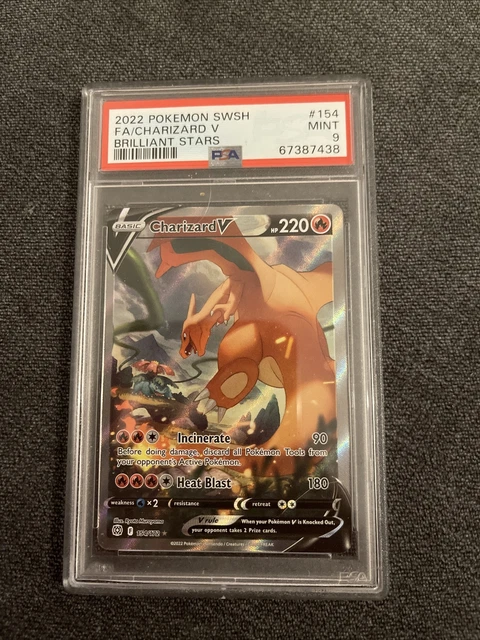 Charizard V Alt Art 154/172ブリリアントスター Heavily Played Charizard V - 154/172 - Alternate Art Ultra