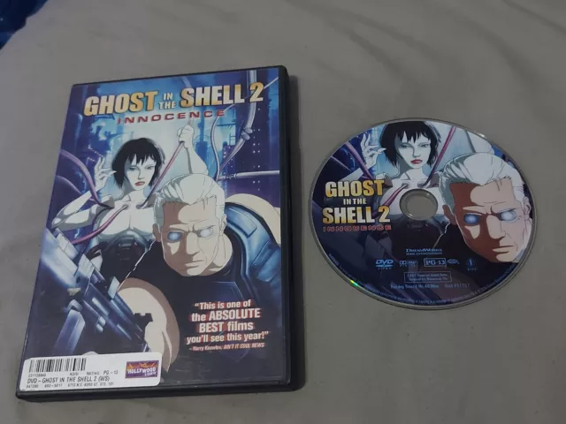 Ghost in the Shell 2: Innocence (DVD, 2004) Japanese Cyberpunk, Mamoru Oshii