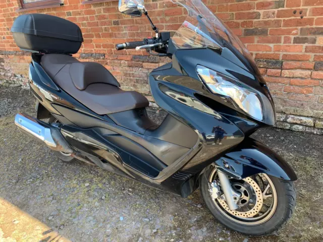 Suzuki Burgman An400 Za K9+09/59 Reg+31K Miles+History+12 Mths Mot