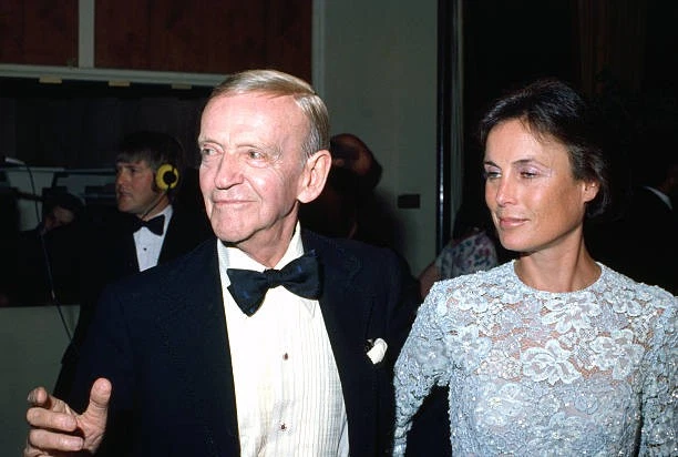 FRED ASTAIRE AND wife Robyn Smith Circa 1980's Movie TV Historic Old ...