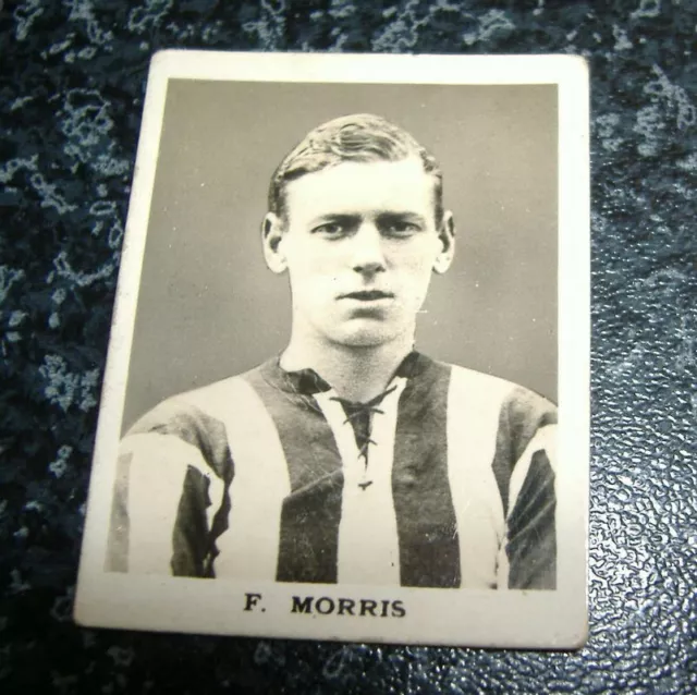 D.C. Thomson Footballers 1923 - F. Morris, West Bromwich Albion