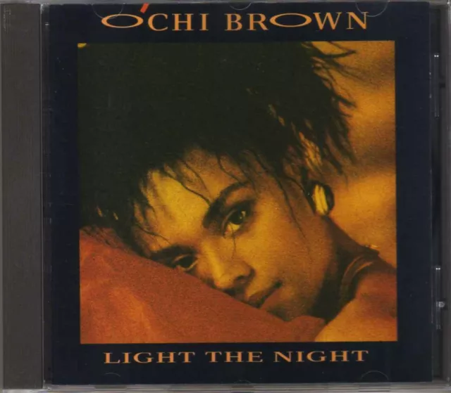 O'Chi Brown - Light The Night - CD Album - 1987 - Soul Funk Pop