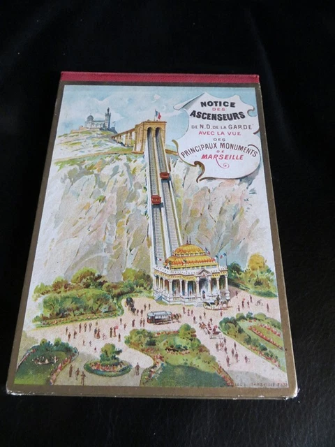 CPA MARSEILLE-Ascenseurs de Notre Dame de la Garde (186045