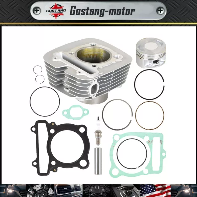 New Cylinder Piston Gasket Top End Kit For Yamaha Warrior 350 1987-2004 USA