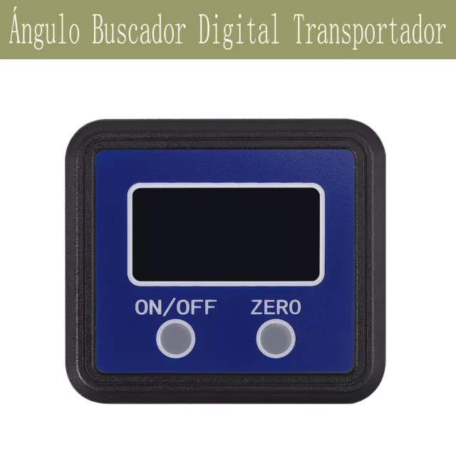 Ángulo Buscador Digital Transportador Inclinómetro Medidor Electrónico de Nivel