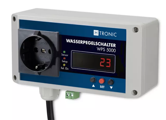 Pegelschalter WPS5000,Wasserpegel,kontrollieren von Pegelfüllständen- 30m Sensor