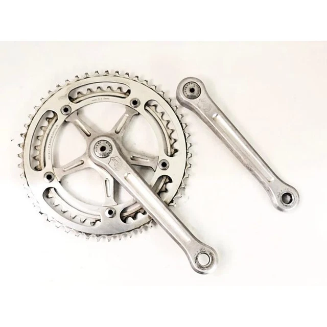 Pédalier Campagnolo Super Record Double Plateaux - 52-42 Dents, Bras 170 Mm - Occasion