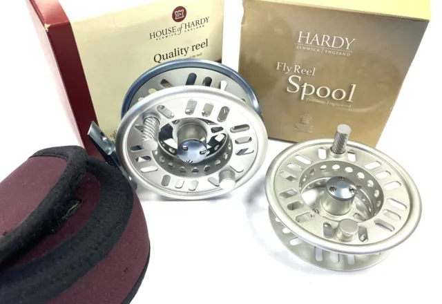 HARDY SWIFT 925 Trout Fly Reel LHW With Spare Spool Pouch And Box Mint  £325.00 - PicClick UK